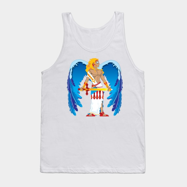 St. Michael Tank Top by The Cuban Witch